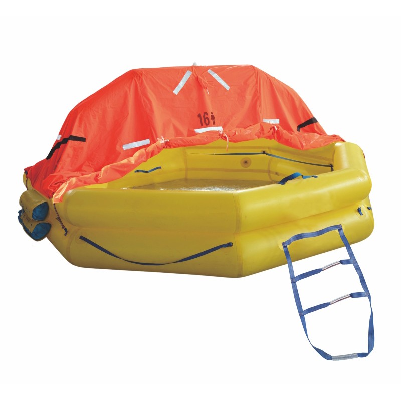 Taflu Rafft Bywyd Inflatable Gludadwy Cyfansawdd TPU